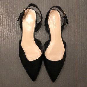 Nine West Flat Black Shoes